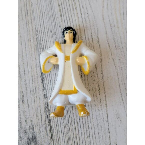 Aladdin Prince Ali white robe outfit mini toy figure - Picture 1 of 5